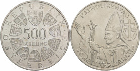 Austria - 500 scellini 1983 - Papa Giovanni Paolo II Giorno cattolico - KM# 2963

FDC

SPEDIZIONE IN TUTTO IL MONDO - WORLDWIDE SHIPPING