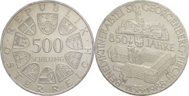 Austria - 500 scellini 1987 - 850° Anniversario dell'abbazia di St. Georgenberg - Ag. - KM# 2984

FDC

SPEDIZIONE IN TUTTO IL MONDO - WORLDWIDE SH...