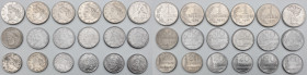 Brasile - Lotto da 18 monete da 1 cruzeiro, 50 e 20 centavos - secondo Cruzeiro (1970 - 1986) - Cu/Ni - date tra 1970 e 1979

SPL

SPEDIZIONE IN T...