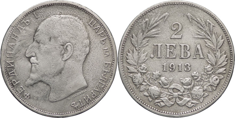 Bulgaria - 2 Leva 1913 - Tsar Ferdinand I (1908 - 1918) - KM# 32

BB+

SPEDI...