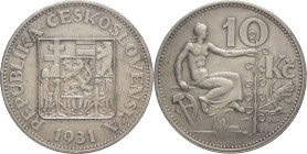 Cocoslovacchia - 10 Korun 1931 - Prima Repubblica (1919 - 1938) - Ag. - KM# 15

FDC

SPEDIZIONE SOLO IN ITALIA - SHIPPING ONLY IN ITALY