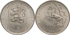 Cocoslovacchia - 10 Korun 1968 - Centenario del teatro nazionale di Praga - Ag. - KM# 63

FDC

SPEDIZIONE IN TUTTO IL MONDO - WORLDWIDE SHIPPING