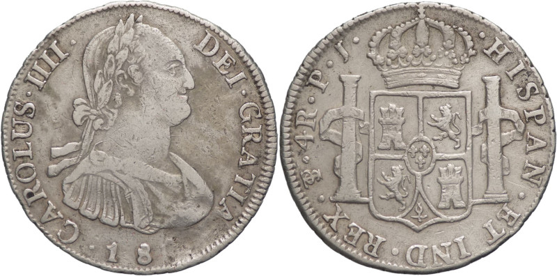 Cile - 4 reales 18? - real coloniale (1541 - 1817) - Ag. - KM# 38

SPL

SPED...