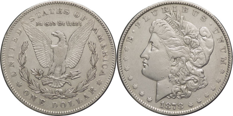 U.S.A. - 1 Dollaro Morgan 1878 - KM# 110 

qFDC

SPEDIZIONE SOLO IN ITALIA -...