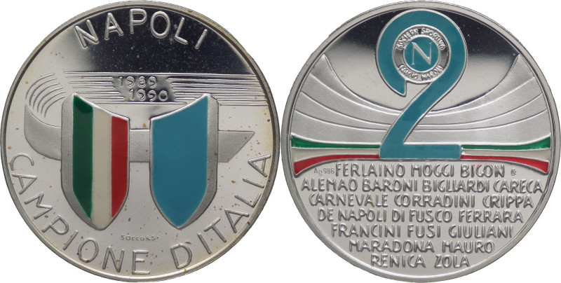 Medaglia IPZS Napoli calcio 1989 1990 - Gr.18 - mm. 35

qFDC

SPEDIZIONE IN ...