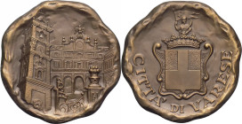 Medaglia Città di Varese - AE - Opus Pozzi - gr. 172 - mm. 75 

FDC