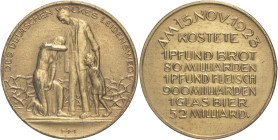 Germania - Medaglia commemorativa inflazione 15 novembre 1923 - mm. 32 

BB

SPEDIZIONE SOLO IN ITALIA - SHIPPING ONLY IN ITALY