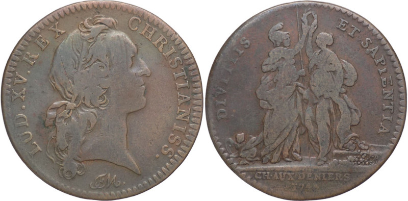 Francia - Ludovico XV - "jeton cuivre" 1744

BB

SPEDIZIONE SOLO IN ITALIA -...