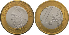 Repubblica Italiana - 1 Euro prova con effige Mussolini (1883 - 1945)

BB+

SPEDIZIONE IN TUTTO IL MONDO - WORLDWIDE SHIPPING
