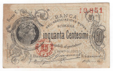 Banca Associazione Mutua Romana - 50 Centesimi 1871

SPL