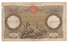 Regno d'Italia - 100 Lire - tipo Capranesi - Aquila romana (fascio) - Azzolini-Cima - 12.01.1935 - Crapanzano 229

MB