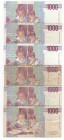 Lotto di 6 banconote da 1.000 Lire - Montessori - serie sostitutive varie

SPL+