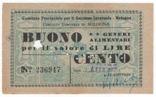 Buono da 100 lire - comune di Bologna 

MB