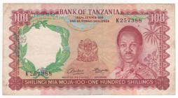 Banconota Tanzania - 100 Schillings - P#5a

VF+