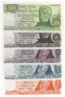 Argentina - lotto di 5 banconote

FDS