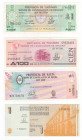 Argentina - lotto di 4 banconote - Province di Tucuman, Salta e Cordoba

FDS
