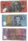 Australia - lotto di 3 banconote

BB-FDS