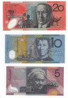 Australia - lotto di 3 banconote

SPL-FDS