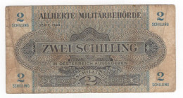 Austria - 2 Shilling WW2 1944 Alliierte Militarbehorde (Occupazione Militare Alleata)

B/MB
