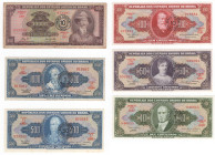 Brasile - lotto di 6 banconote

BB-FDS