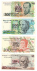 Brasile - lotto di 4 banconote

FDS