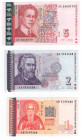 Bulgaria - lotto di 3 banconote

FDS