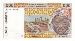 Burkina Faso (C) - 1000 Francs CFA - P# 311C

FDS