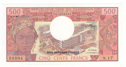 Camerun Repubblica Unita - 500 Francs 1983 - P# 15d

FDS