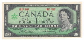 Canada - 1 Dollar 1967- P# 84a

FDS