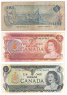 Canada - lotto di 3 banconote

BB-FDS