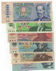 Cecoslovacchia - lotto di 6 banconote

MB-FDS