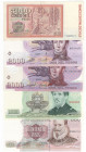 Cile - lotto di 5 banconote

FDS