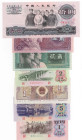 Cina - lotto di 6 banconote

FDS