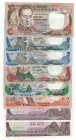 Colombia - lotto di 8 banconote

FDS