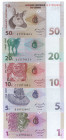 Congo - lotto di 4 banconote

FDS