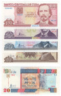 Cuba - lotto di 5 banconote

FDS