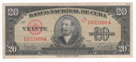 Cuba - 20 pesos 1949 - P# 80a

SPL