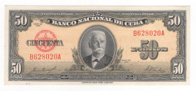 Cuba - 50 Pesos 1958 - P# 81b

qFDS