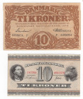 Danimarca - lotto di 2 banconote

BB-SPL