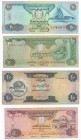 Emirati Arabi Uniti - lotto di 4 banconote

BB
