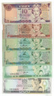 Fiji - lotto di 6 banconote

BB-FDS