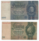 Germania - lotto di 2 banconote

BB