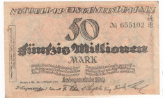 Germania - 50 Milioni di Marchi 1924 -