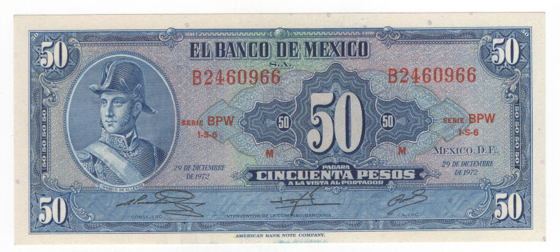 Messico - 50 Pesos 1972 - P# 049u

qFDS