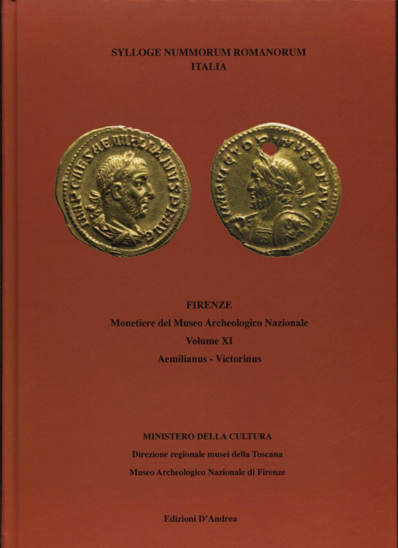 A.A.V.V. – Sylloge Nummorum Romanorum Italia. vol. XI. Firenze Monetiere del Mus...