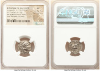 MACEDONIAN KINGDOM. Alexander III the Great (336-323 BC). AR drachm (17mm, 4.19 gm, 11h). NGC AU 5/5 - 3/5. Posthumous issue of Magnesia ad Maeandrum,...