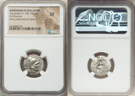 MACEDONIAN KINGDOM. Alexander III the Great (336-323 BC). AR drachm (18mm, 11h). NGC XF. Posthumous issue of Colophon, 310-301 BC. Head of Heracles ri...
