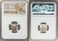 MACEDONIAN KINGDOM. Alexander III the Great (336-323 BC). AR drachm (17mm, 11h). NGC XF. Late lifetime-early posthumous issue of Sardes, ca. 323-319 B...