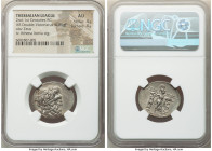 THESSALY. Thessalian League. Ca. 2nd-1st centuries BC. AR stater or double victoriatus (24mm, 6.08 gm, 11h). NGC AU 4/5 - 4/5. Cleippus and Gorgopas, ...