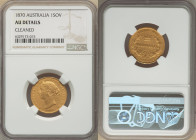 Victoria gold Sovereign 1870-SYDNEY AU Details (Cleaned) NGC, Sydney mint, KM4, Fr-10. Last year of type. 

HID09801242017

© 2022 Heritage Auctions |...